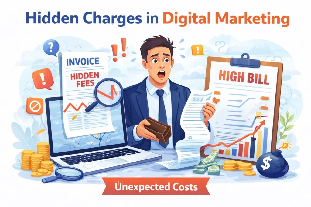 Hidden charges in digital marketing increasing overall marketing costs